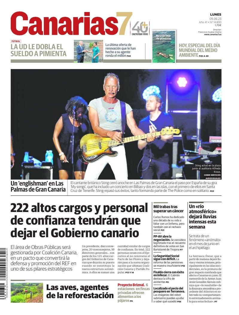 Portada Canarias7 05-06-2023