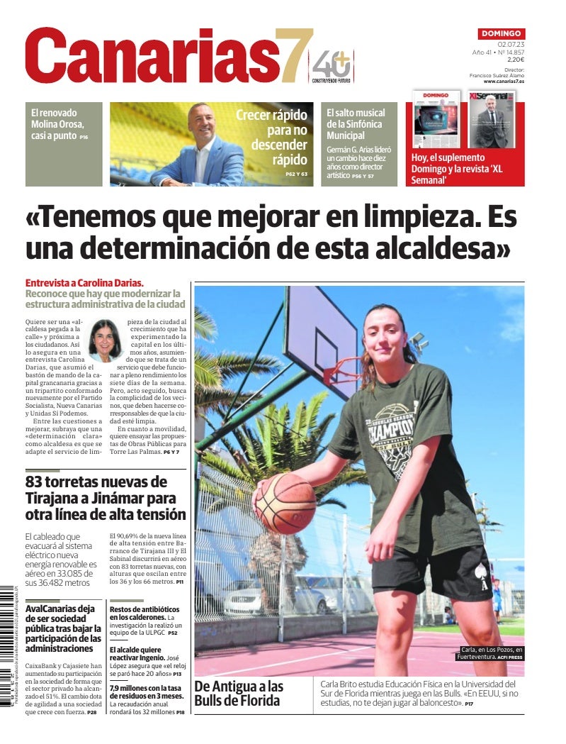 Portada Canarias7 02-07-2023