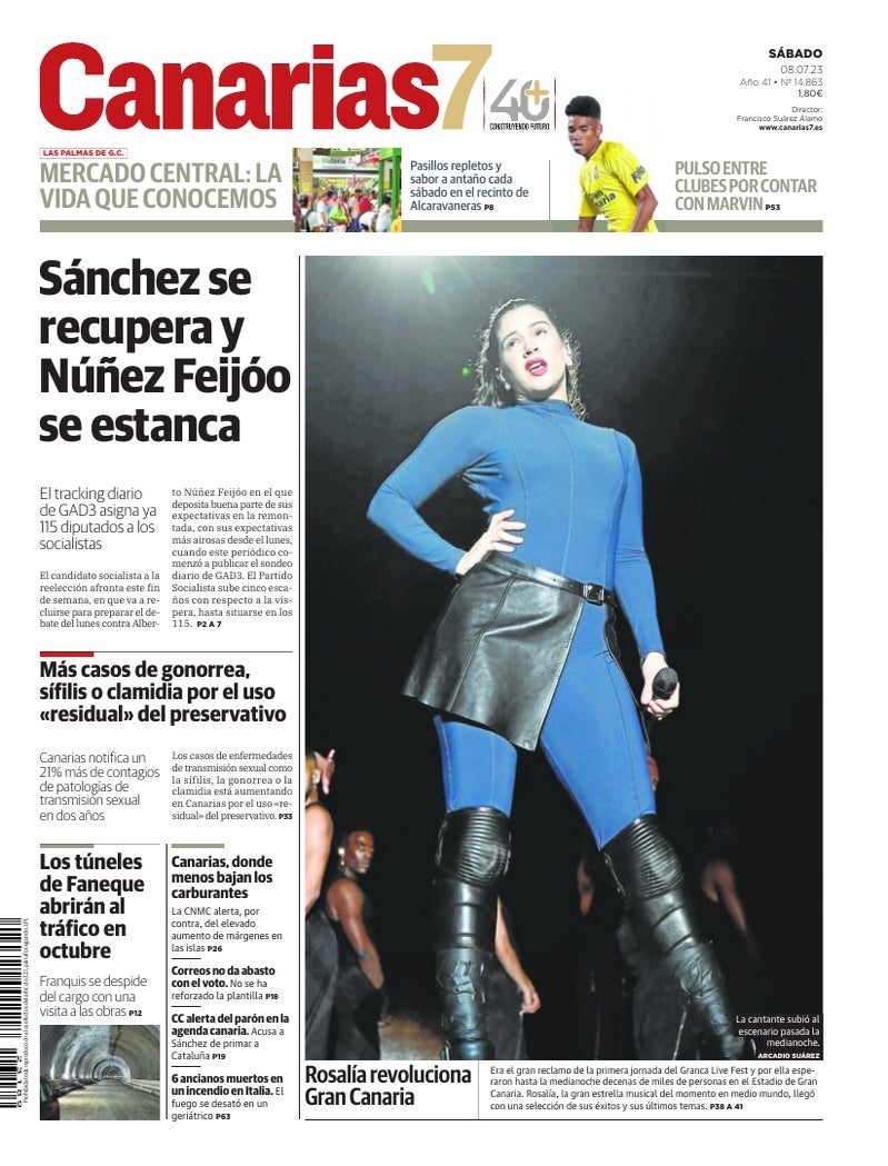 Portada Canarias7 08-07-2023