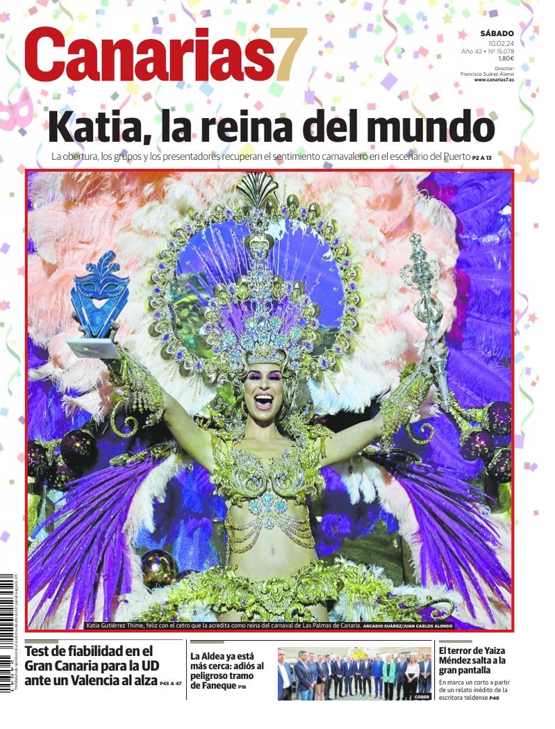 Portada Canarias7 10-02-2024