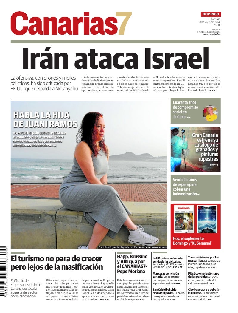 Portada Canarias7 14-04-2024