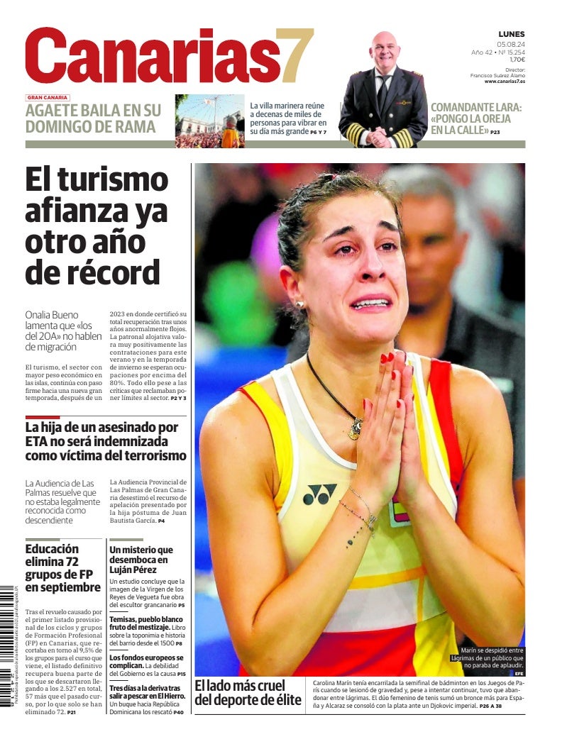 Portada Canarias7 05-08-2024