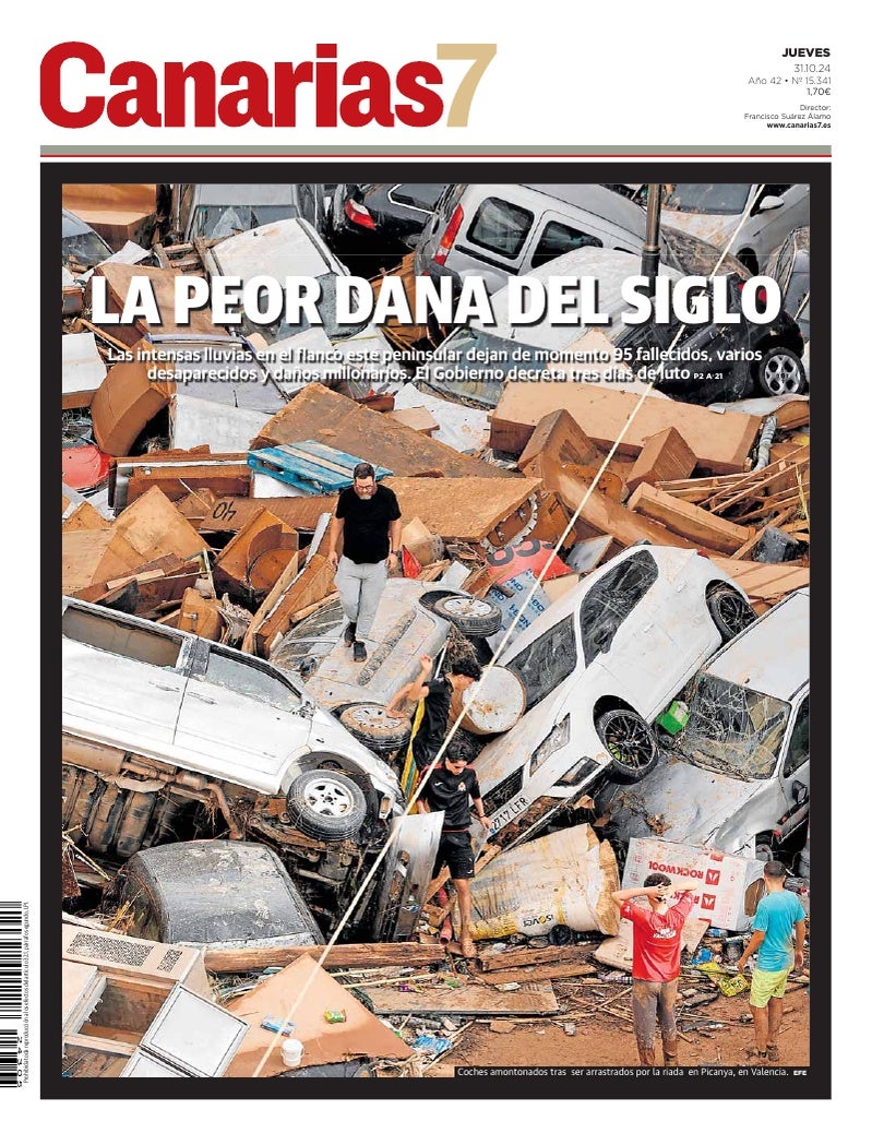 Portada Canarias7 31-10-2024