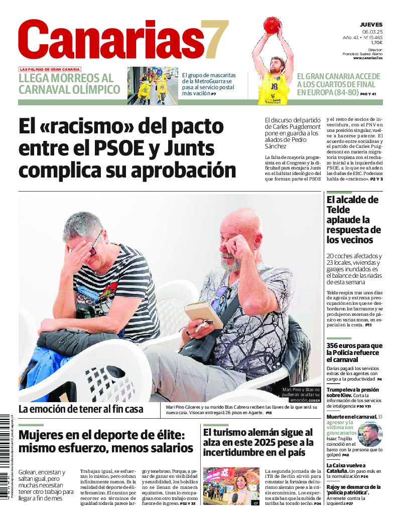 Portada Canarias7 06-03-2025