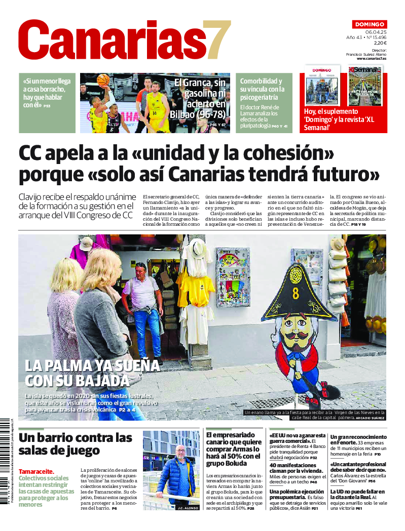 Portada Canarias7 06-04-2025