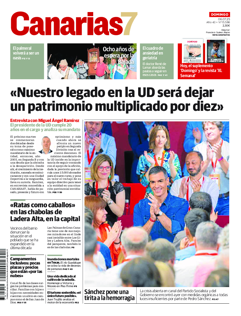 Portada Canarias7 06-07-2025