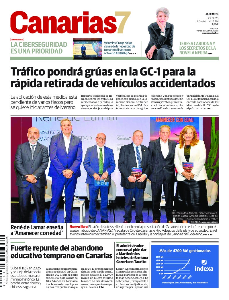 Portada Canarias7 29-01-2026