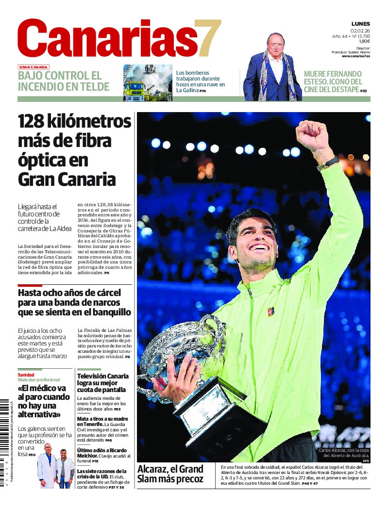 Portada Canarias7 02-02-2026