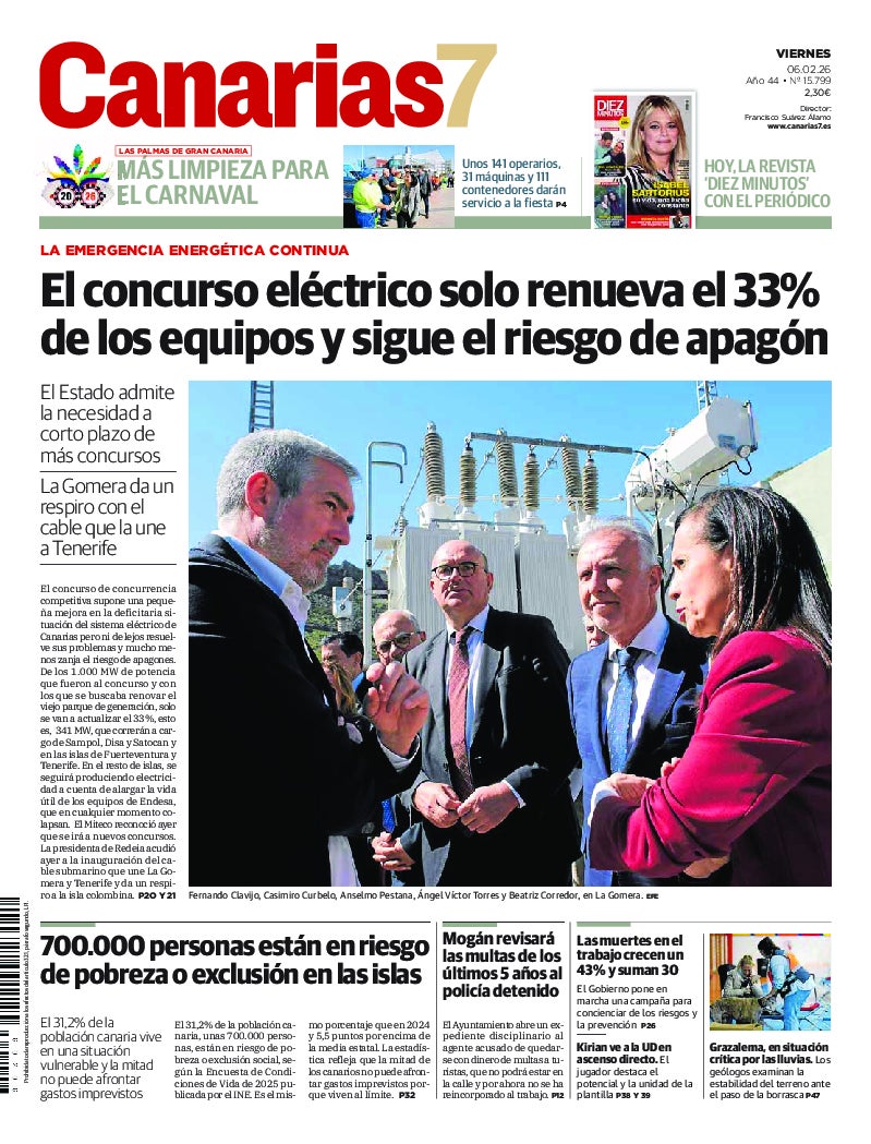 Portada Canarias7 06-02-2026