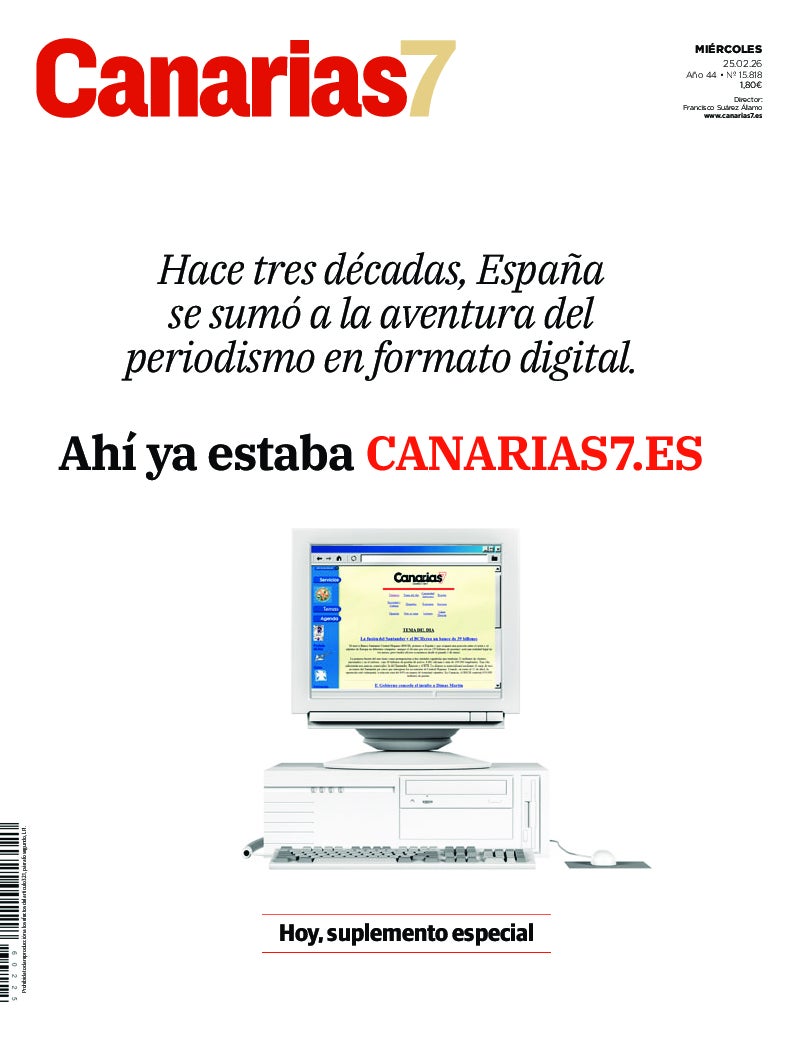 Portada Canarias7 25-02-2026