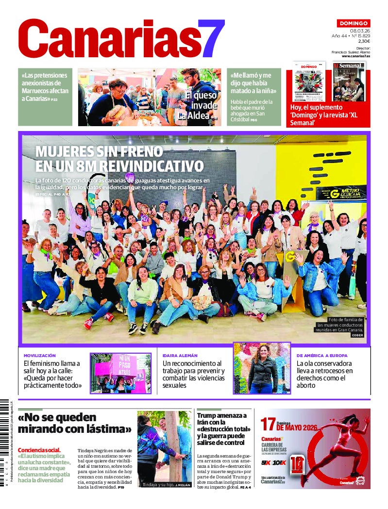 Portada Canarias7 08-03-2026
