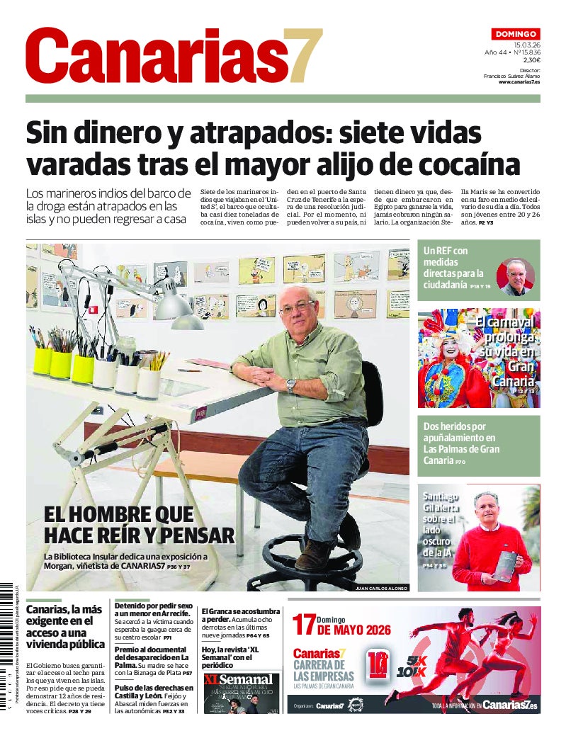 Portada Canarias7 15-03-2026