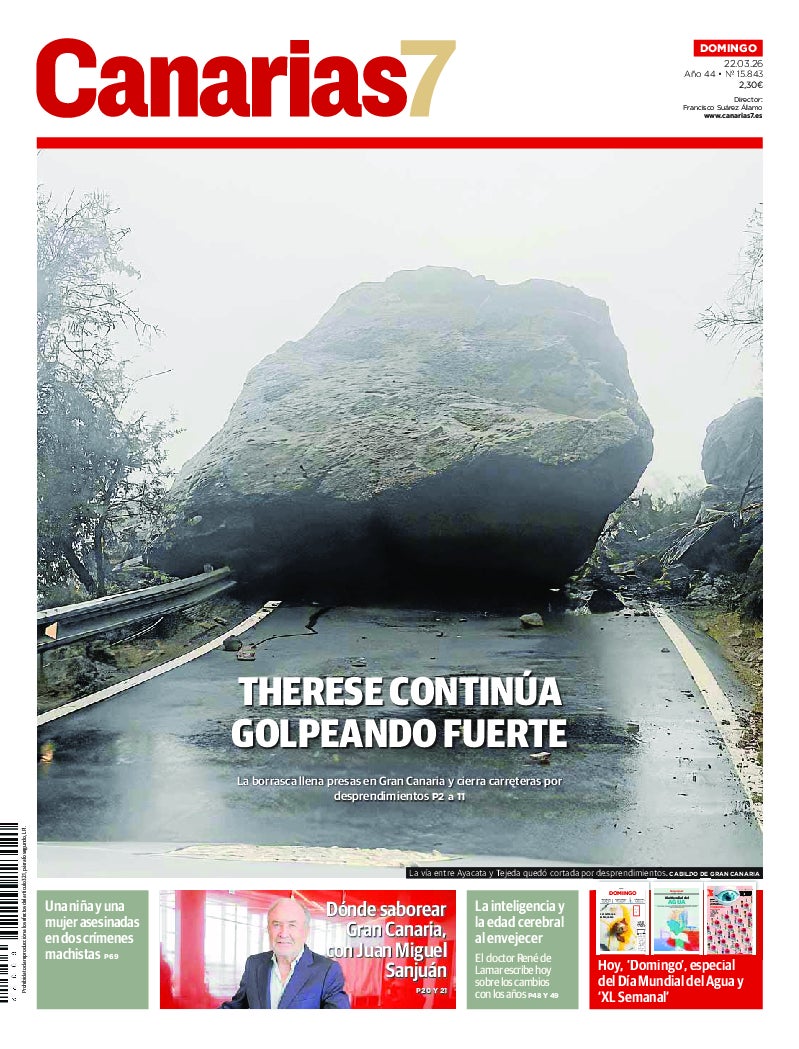 Portada Canarias7 22-03-2026
