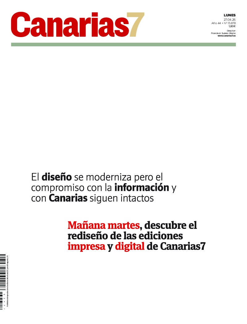 Portada Canarias7 27-04-2026
