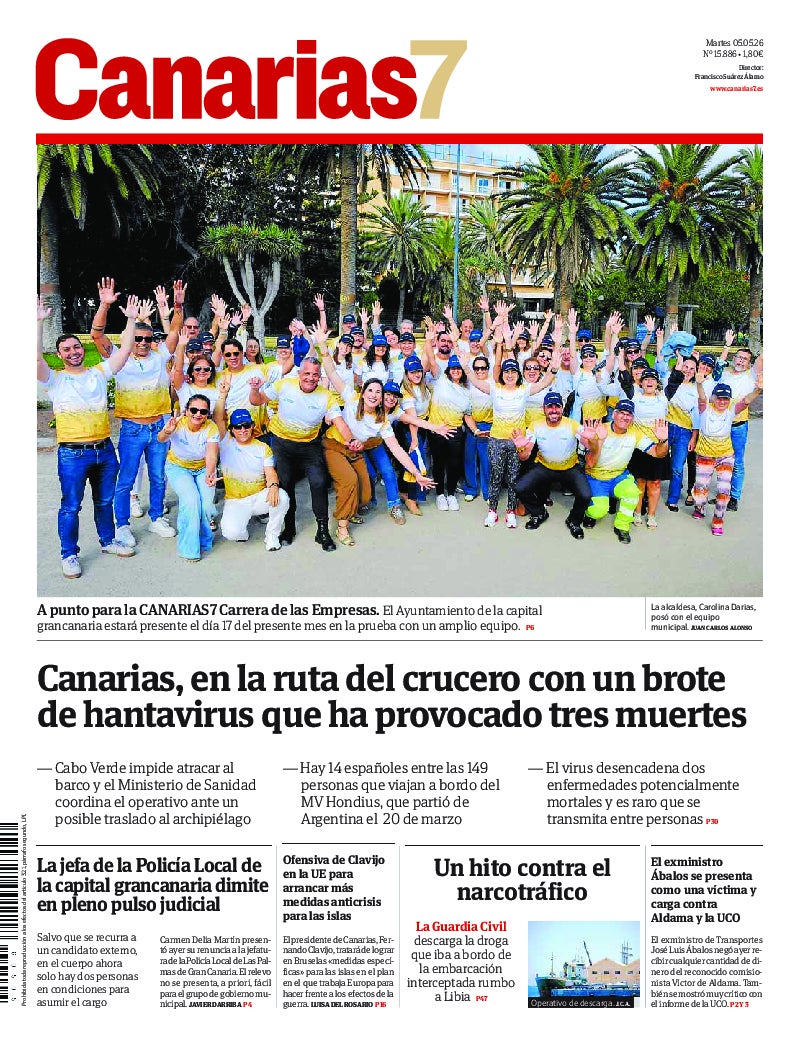 Portada Canarias7 05-05-2026