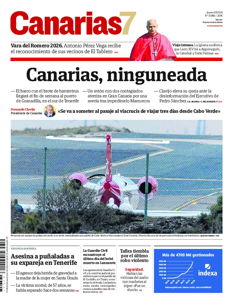 Portada Canarias7 07-05-2026