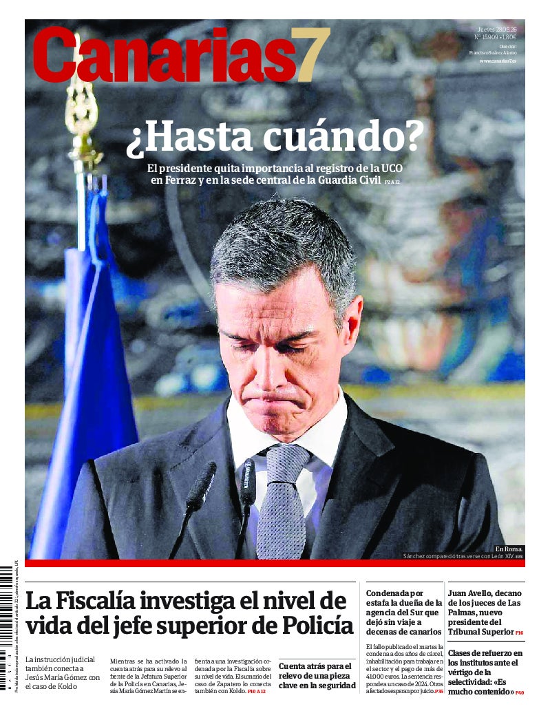 Portada Canarias7 28-05-2026