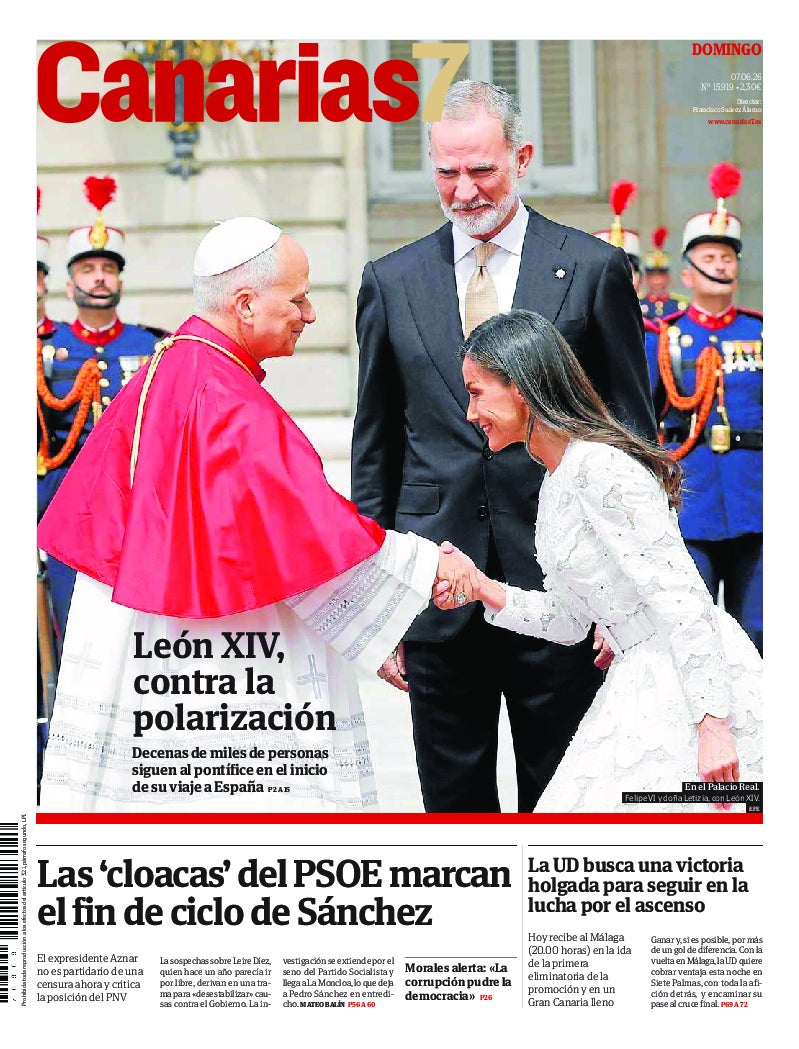 Portada Canarias7 07-06-2026