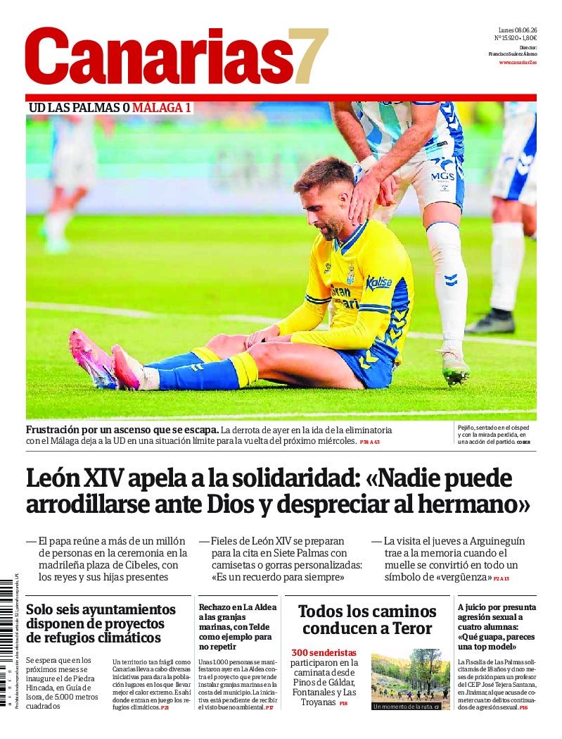 Portada Canarias7 08-06-2026