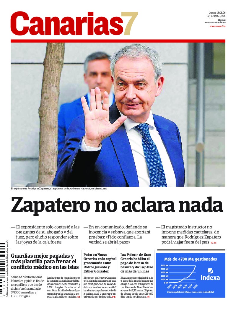 Portada Canarias7 18-06-2026