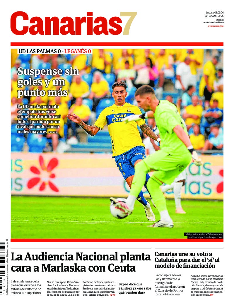 Portada Canarias7 05-09-2026