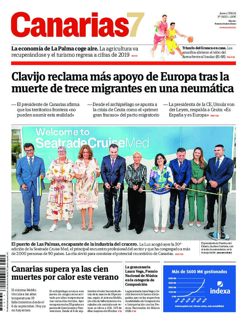 Portada Canarias7 17-09-2026